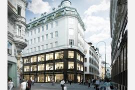 ウィーン旧市街の新高級ショッピングエリア