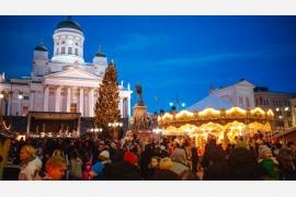 ヘルシンキのクリスマスマーケット