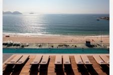 モダンでスタイリッシュなビーチフロントのブラジルの新加盟ホテル