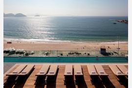 モダンでスタイリッシュなビーチフロントのブラジルの新加盟ホテル