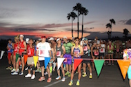 広大なハワイ島で開催されるコナ マラソン