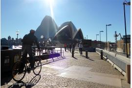 爽快！名所めぐりも楽々♪シドニーを自転車でのんびり走るバイク・ツアー