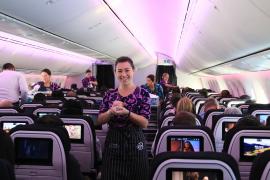 ニュージーランド航空のエコノミー「スカイカウチ」は機内に出来た居住空間