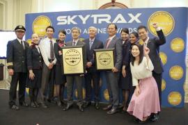 歴史あるロンドンの五つ星ホテルで開かれたＳＫＹＴＲＡＸ表彰式