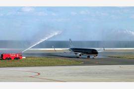 「もてなしの翼」台湾へ飛ぶ　スターフライヤー台北桃園空港便就航