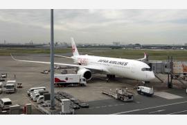 JALの次世代フラッグシップA350-900型機に乗る