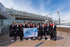 デルタ航空の職業体験プログラムに密着　高校生が羽田空港で見た航空会社の仕事とは