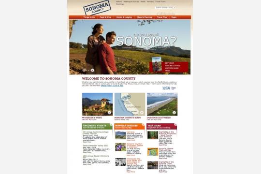 ソノマ郡観光局ウェブサイトがリニューアル Risvel