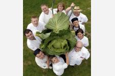 英国の庭園と美しい花々、そしてジャイアントな野菜！？