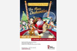 クリスマスの魔法にかかるモナコ
