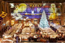 ロマンチックなスイスのクリスマスマーケット