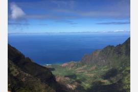 カウアイ島で絶景を見るには　その1