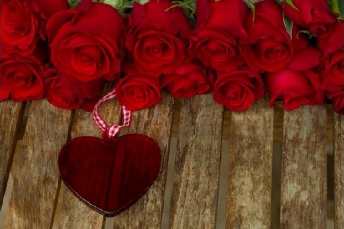 北ポーランドの恋人とバレンタインの街