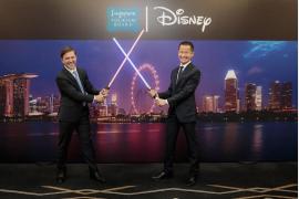 シンガポール政府観光局 ディズニーをテーマにエンターテインメントを展開