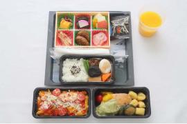 日本発ホノルル便で人気の松花堂弁当