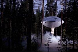 宇宙船に泊まっているかのような体験を味わえる世界の宇宙ロマンあふれる宿