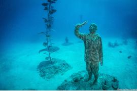 グレートバリアリーフにあるタウンズビルに誕生した海中美術館