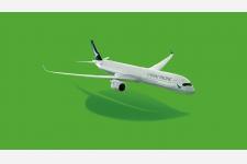 キャセイパシフィック航空 2050年までに温室効果ガスの排出量を実質ゼロに