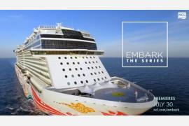 ノルウェージャンクルーズラインの配信動画 "EMBARK – THE SERIES" 新作エピソード