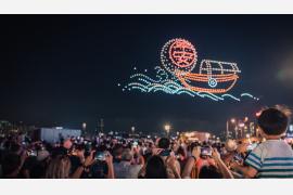 5月、6月は香港の文化的イベントが目白押し 国家無形文化遺産に登録された「長洲饅頭祭り」が開催 「ドローンショー」や「シルクドソレイユ クーザ」など各地で行われるイベントも紹介 ②
