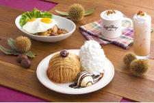 EGGS ’N THINGSのパンケーキにモンブランなどの栗メニューが期間限定で登場！