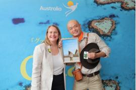あばれる君が「かたれる君」に改名?!日本人初、オーストラリア政府観光局「Friends of Australia」に認定