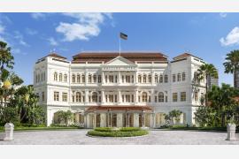 ラッフルズ・ホテル・シンガポール、シンガポールで初めて唯一「3ミシュランキー」獲得