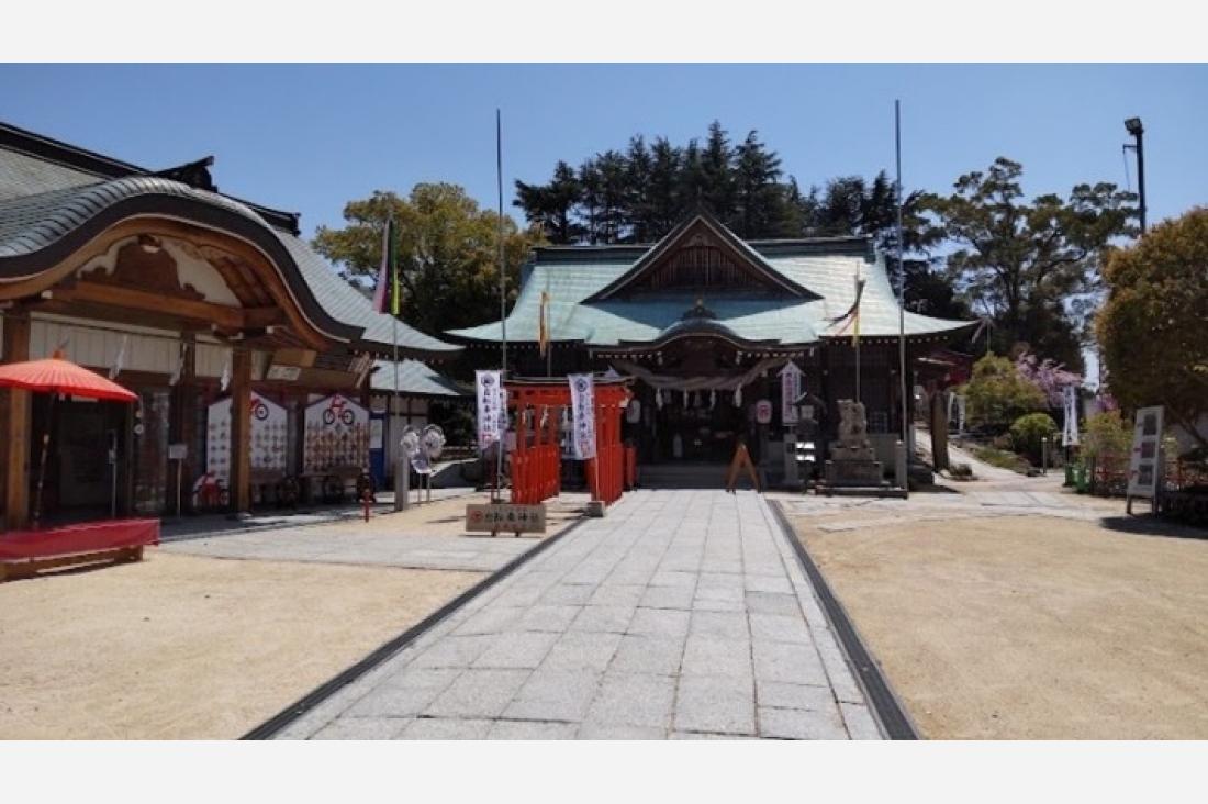 しまなみ海道の因島、大山神社で犬と一緒に厄を祓い無病息災を祈る祭り「わんこ祭」