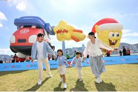 香港WestKで巨大バルーンパレード"Merry Balloon Hong Kong"開催！
