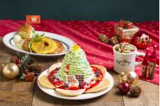 Eggs ’n Things からクリスマス限定メニューが登場！ホノルル気分を味わう華やかなパンケーキ