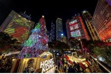 香港二ューイヤーカウントダウン、チャーター・ロードにて新形式で開催 「New Hopes, Neｗ Beginnings」をテーマにライトパフォーマンスを実施