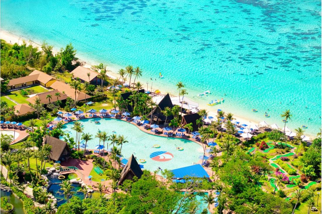 トロピカル・リゾートのテーマ・パーク・ホテル「パシフィック・アイランド・クラブ」