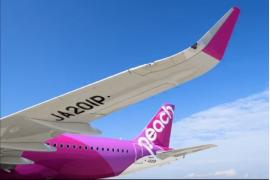 ピーチ、新仕様機「Airspace」A320neoを4月1日就航　初便は関西発札幌行きMM105便