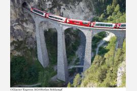 阪急交通社調査「乗ってみたい海外の鉄道」1位は氷河特急、スイスが上位3位独占