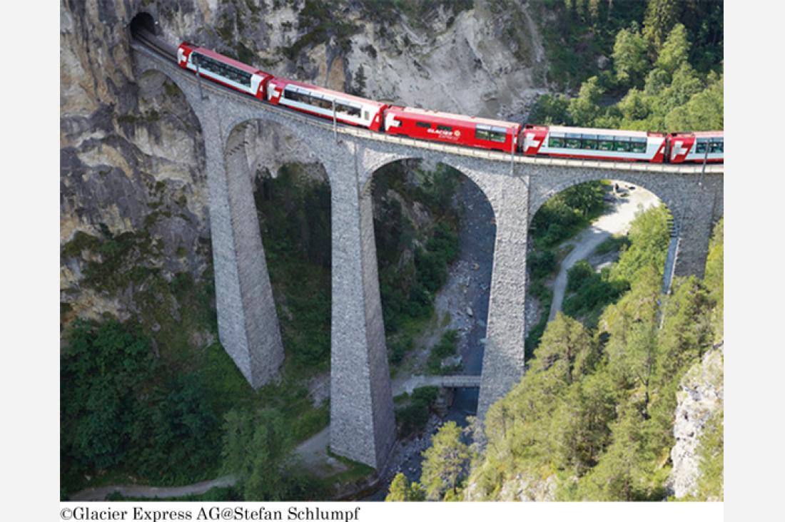 阪急交通社調査「乗ってみたい海外の鉄道」1位は氷河特急、スイスが上位3位独占