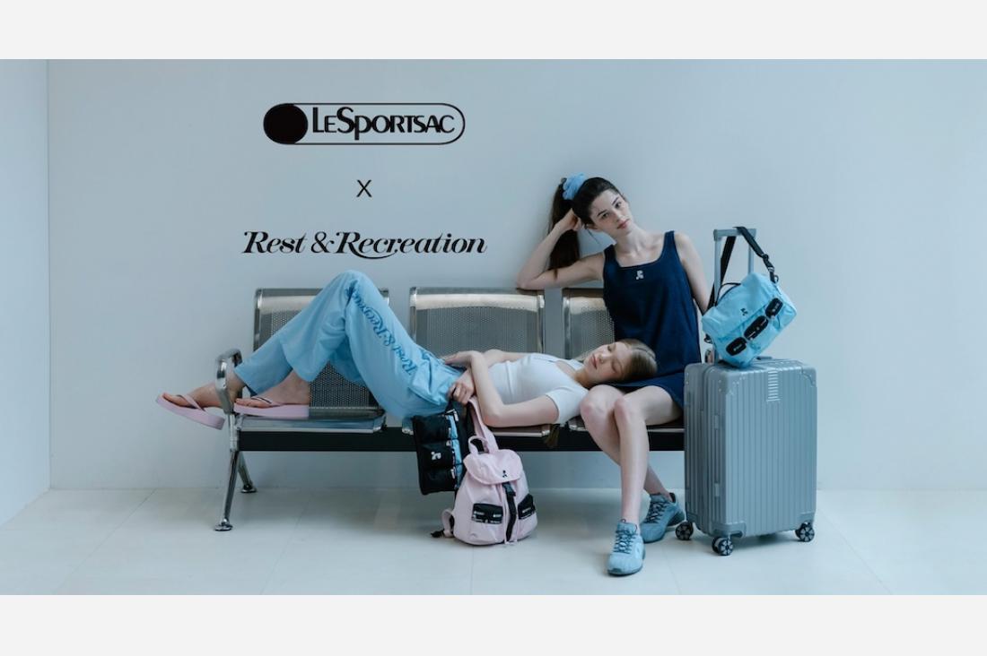 旅行にカワイイ❣️レスポートサックと韓国発「レスト&レクリエーション」がコラボ第1弾発売