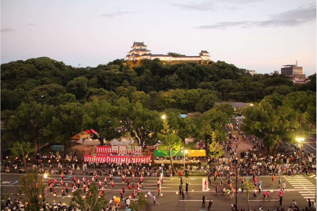 第58回紀州おどり「ぶんだら節」8月1日に和歌山城前で開催！前夜祭は7/31
