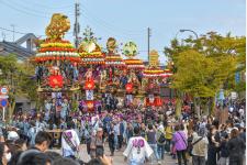 新湊曳山祭、ユネスコ登録後初開催　13基の曳山が10/1巡行