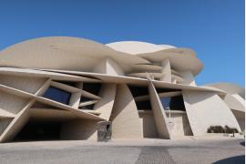 “砂漠のバラ”をモチーフに、カタールの文化遺産を伝える「カタール国立博物館」　～アートなカタール #4