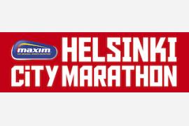 首都ヘルシンキの美しい道を走るマラソン大会