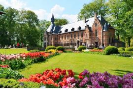 グラン・ビガール城の春の庭園「フロラリア・ブリュッセル」