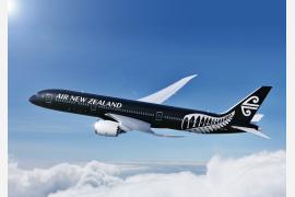 ニュージーランド航空、8月10日より 成田－オークランド線全便をボーイング787-9型機で運航