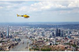 ロンドンの観光スポットを鳥になったように上空から遊覧