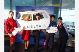デルタ航空が参加する羽田アメリカフェアが開幕