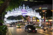 シンガポールのクリスマス・ライトアップ開催中