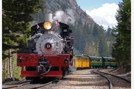 米国コロラド州鉄道の旅