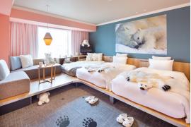 星野リゾートOMO7旭川でシロクマをテーマにした新客室