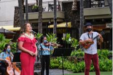 ハワイ・ユース・シンフォニーのチャリティコンサートに姉妹都市などからジュニアオーケストラを誘致