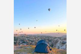 トルコの絶景キャンピングスポット