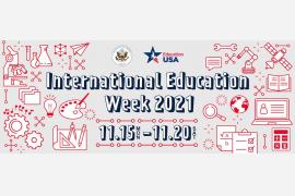 米国大使館が「International Education Week 2021」をオンラインで実施